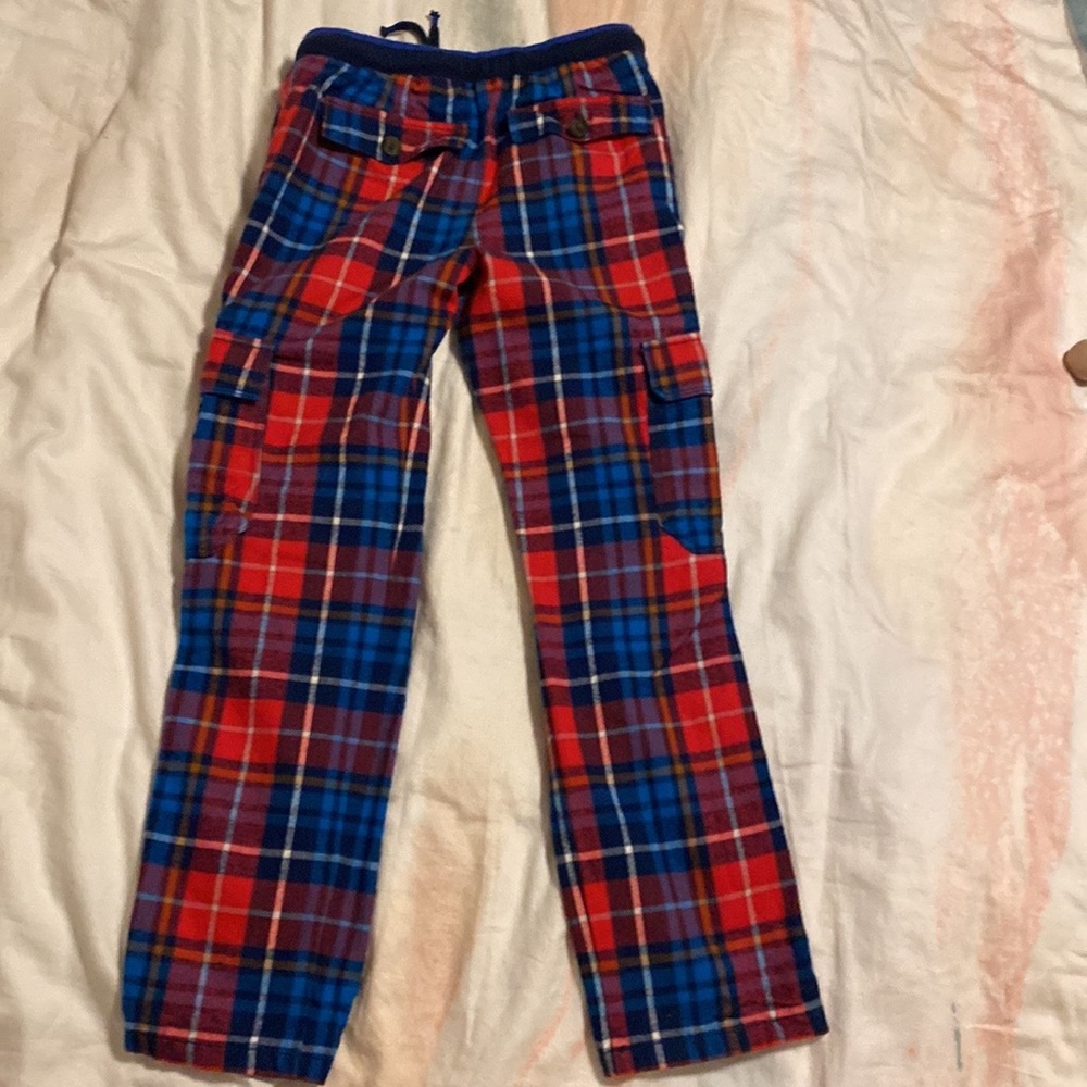 Red & Blue Mini Boden Boys Pants